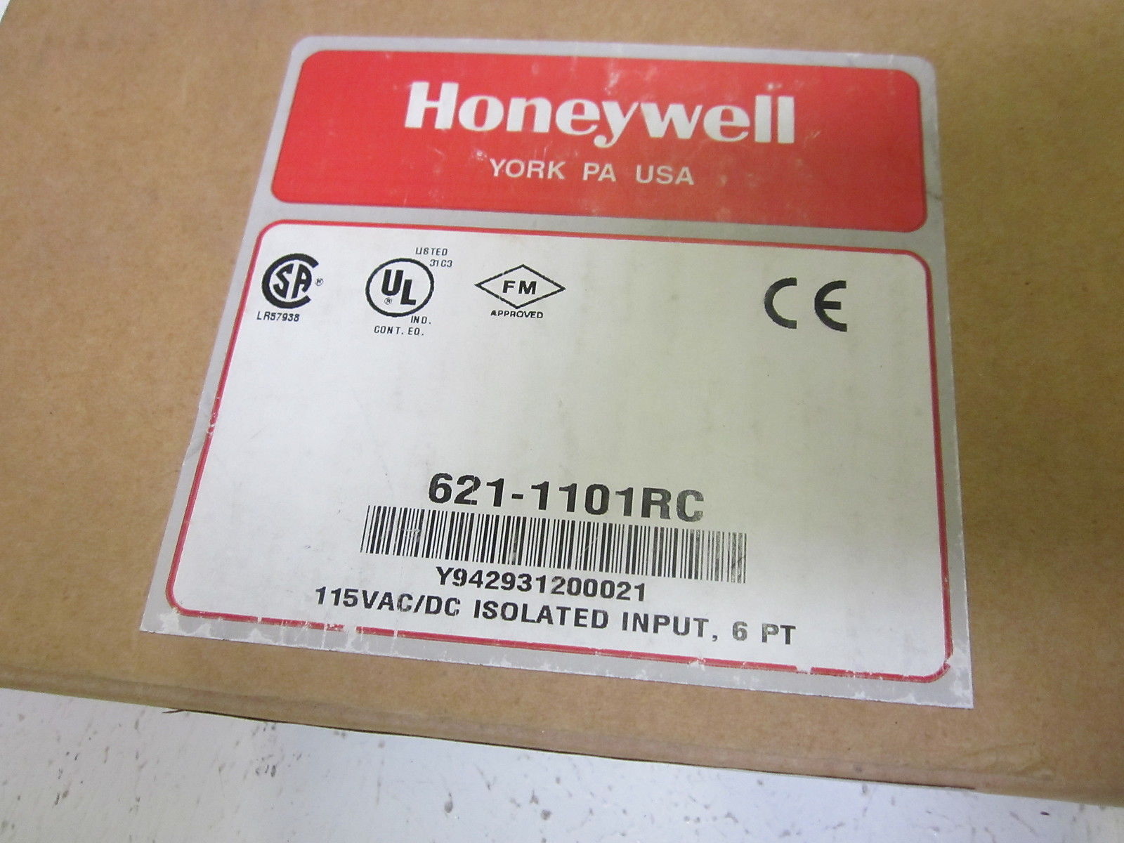 HONEYWELL ISSC 621-1101 115VAC/DC ISOLATED INPUT MODULE NSMP