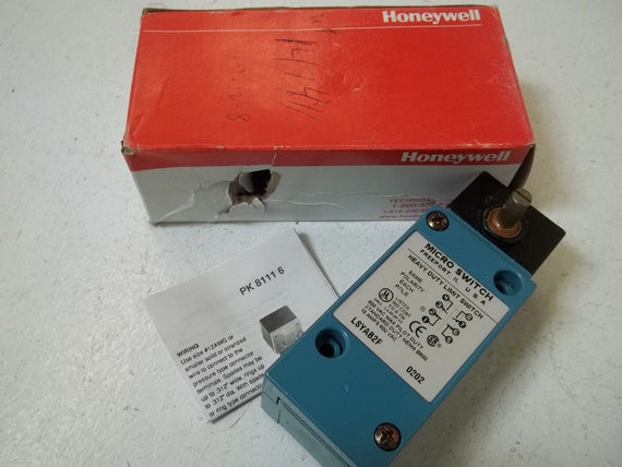 HONEYWELL LSYAB2F HEAVY DUTY LIMIT SWITCH *NEW IN BOX*