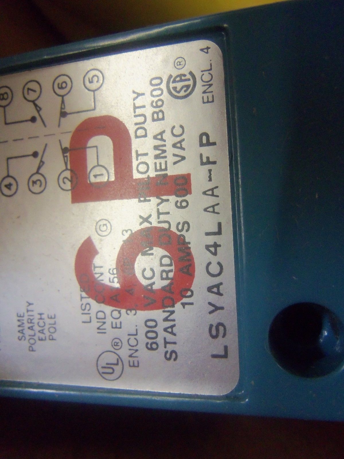 HONEYWELL LSYAC4LAA-FP LIMIT SWITCH NSMP