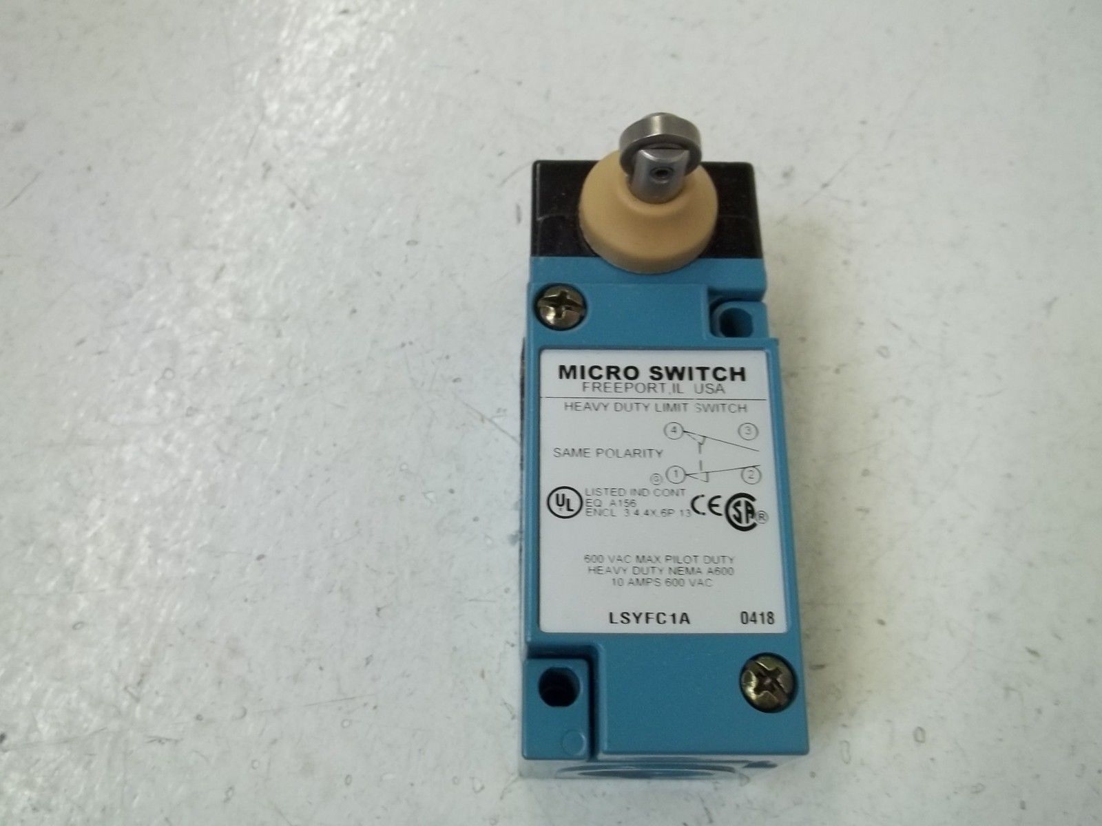 HONEYWELL LSYFC1A LIMIT SWITCH NSMP