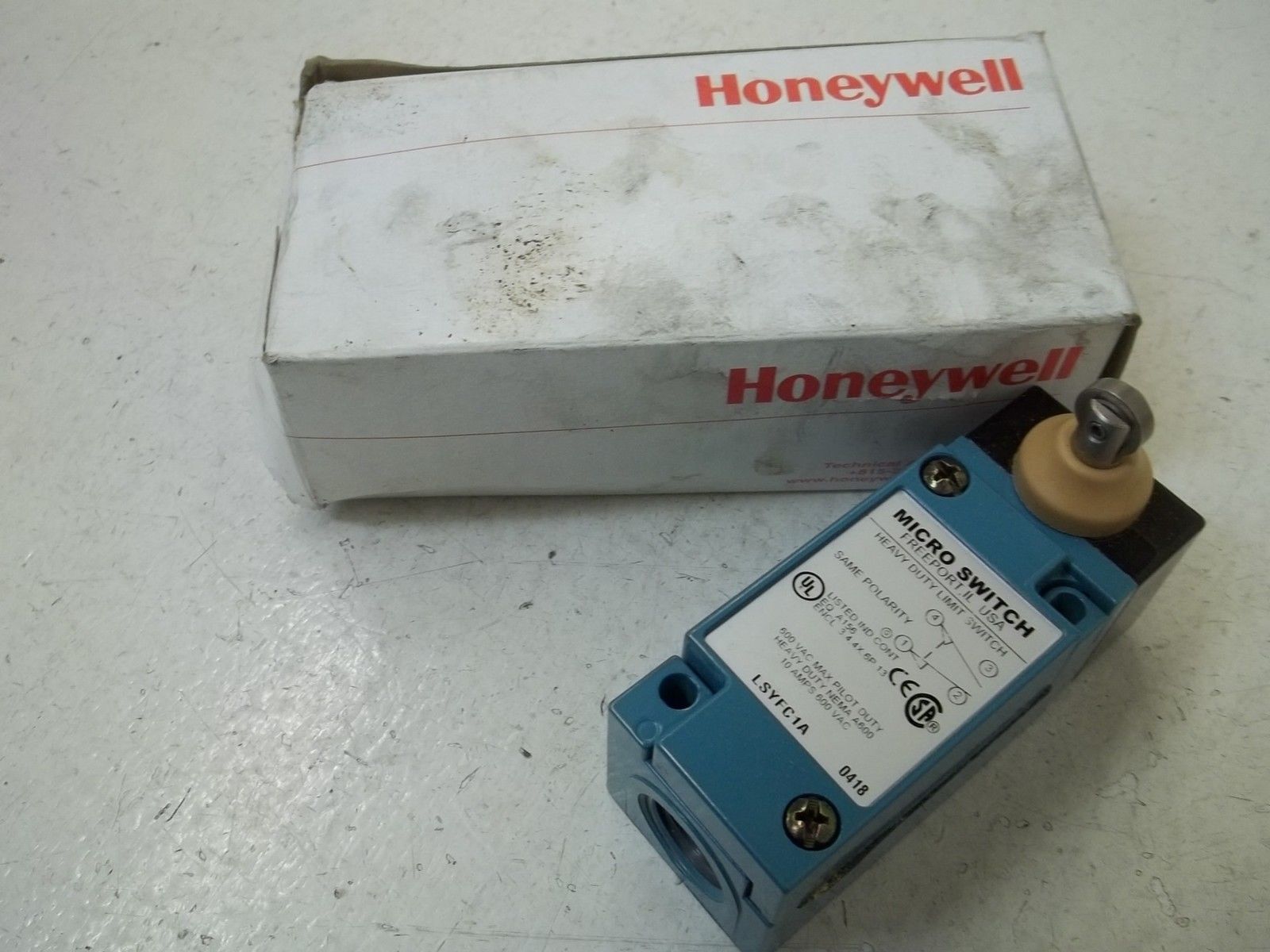 HONEYWELL LSYFC1A LIMIT SWITCH NSMP