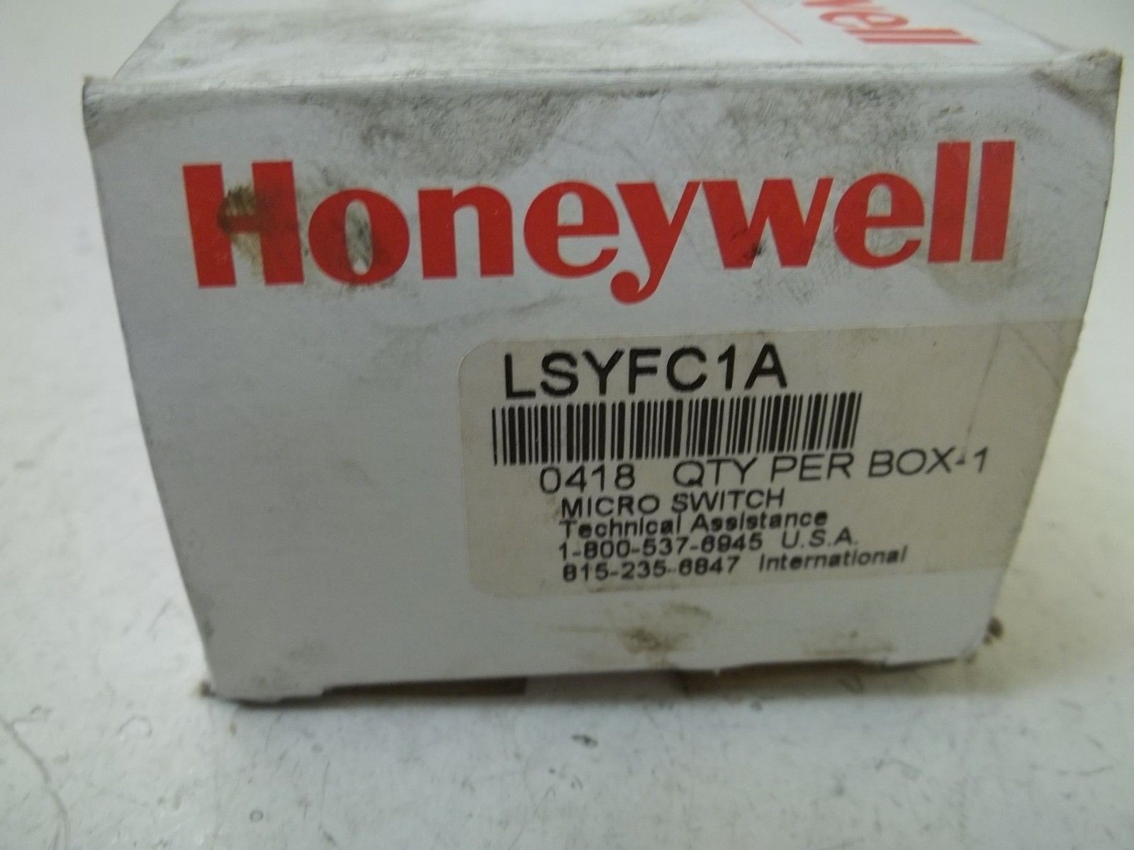 HONEYWELL LSYFC1A LIMIT SWITCH NSMP