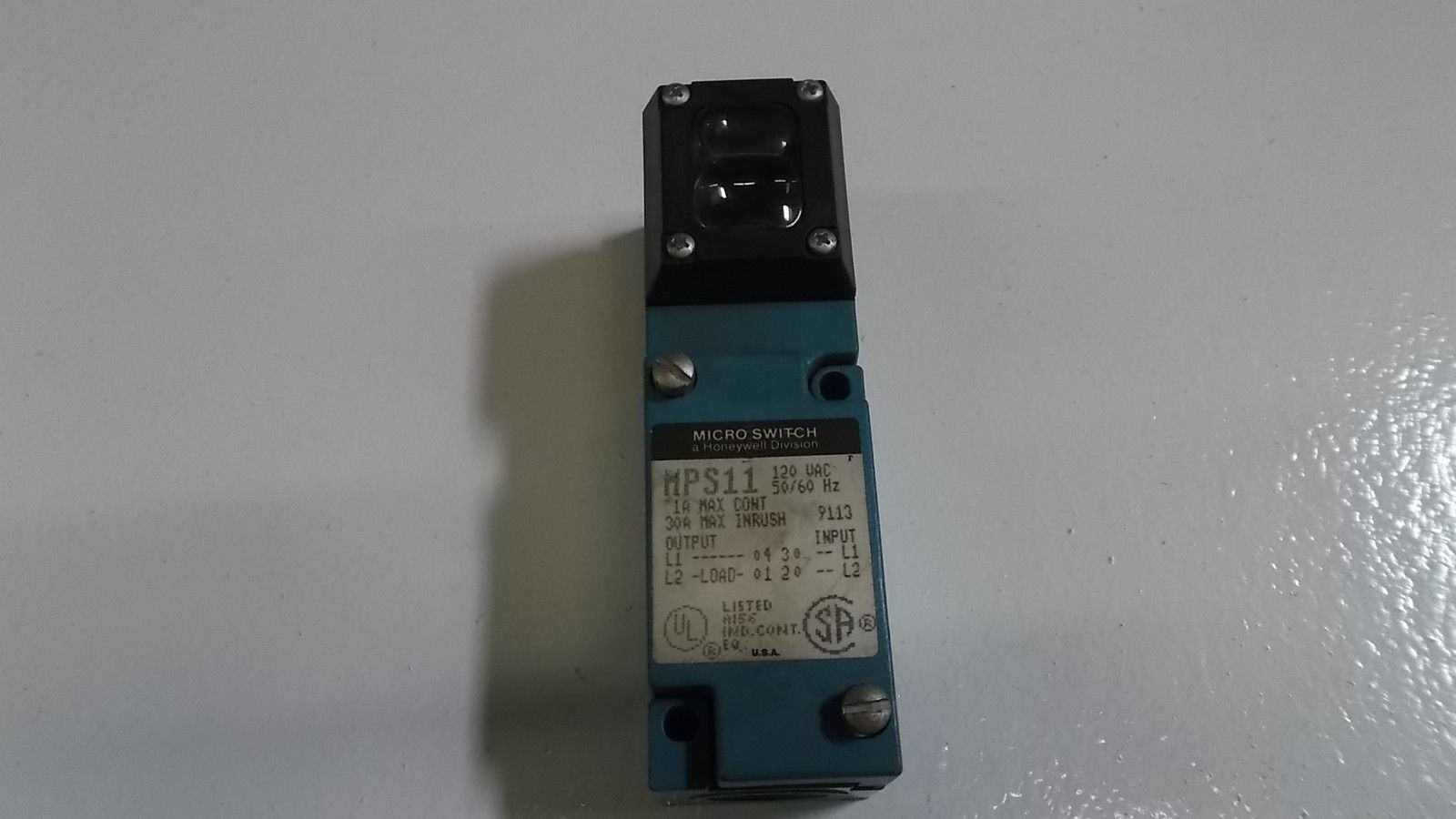 MICRO SWITCH MPS11 UNMP