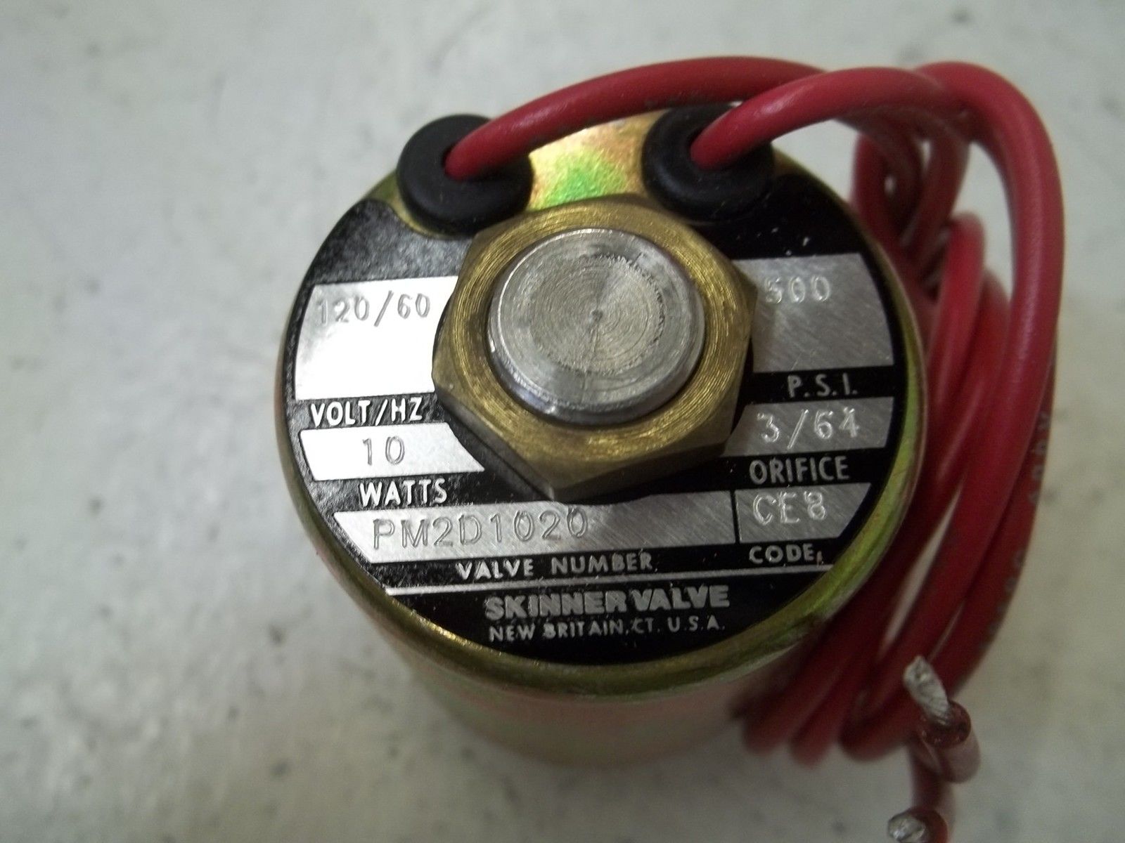 HONEYWELL PM2D1020AB6A8Q SOLENOID COIL 120V NSMP