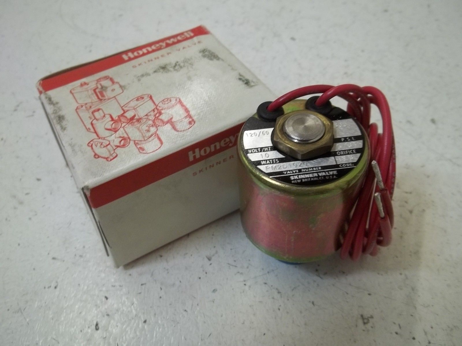 HONEYWELL PM2D1020AB6A8Q SOLENOID COIL 120V NSMP