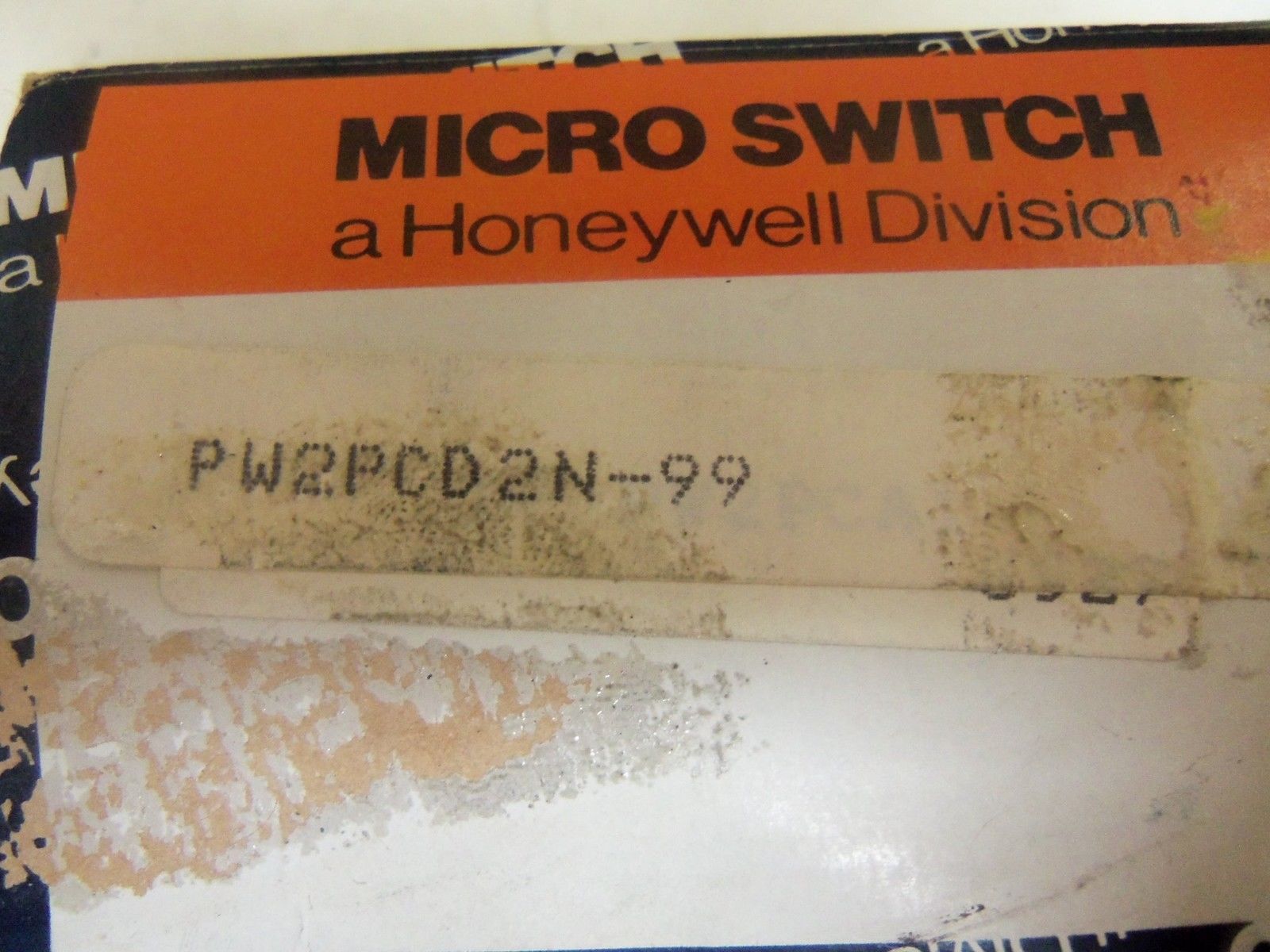 MICRO SWITCH PW2PCD2N-99 NSMP