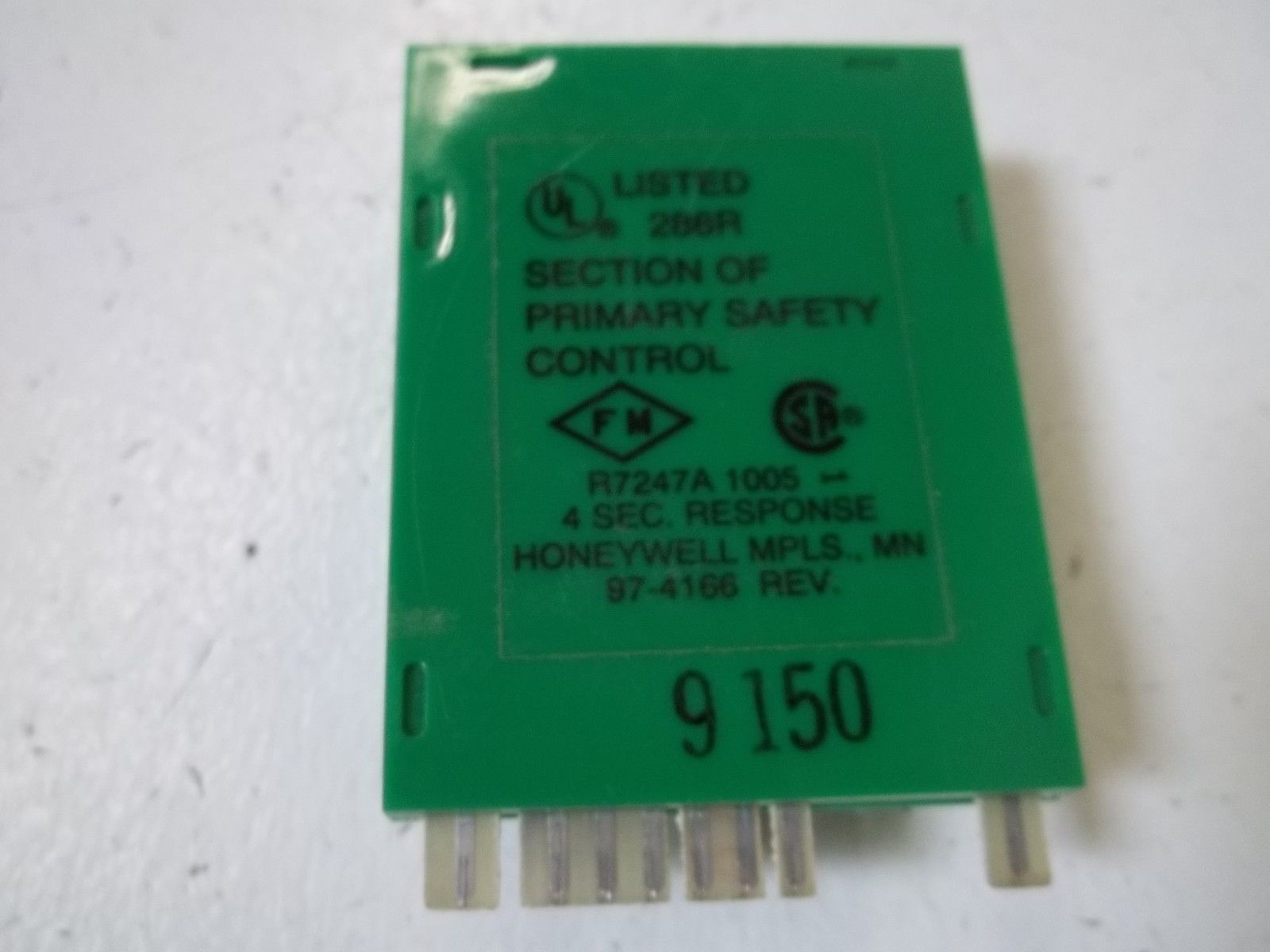 HONEYWELL R7247A 1005 PLUG-IN AMPLIFIER UNMP