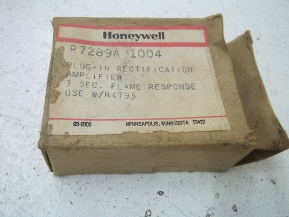 HONEYWELL R7289A 1004 PLUG-IN RECTIFICATION *NEW IN BOX*