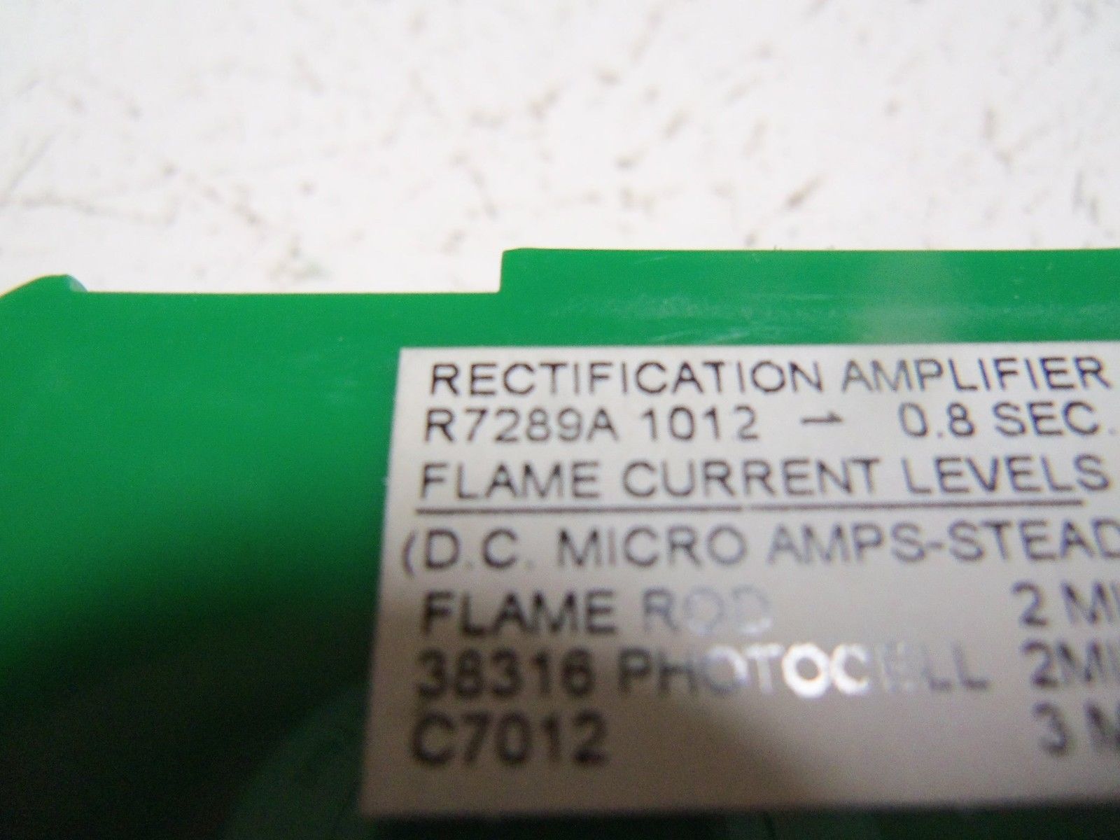 HONEYWELL R7289A 1012 UNMP