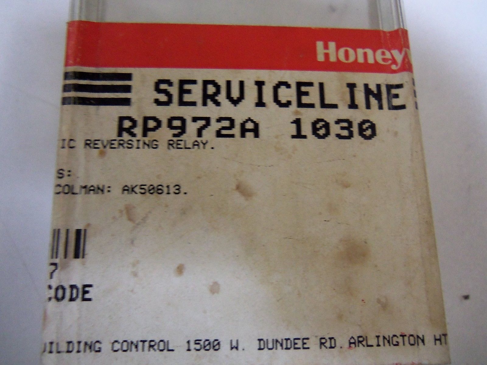 HONEYWELL RP972A 1030 NSNP