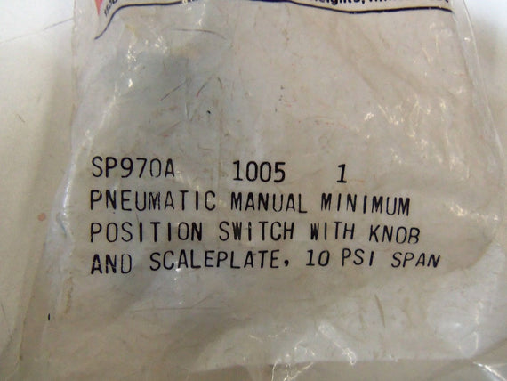 HONEYWELL SP970A 1005 1 *NEW IN FACTORY BAG*