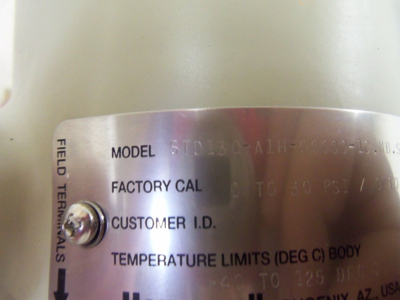 HONEYWELL STD130-A1H-00000-1C.MB.S2-BC7M TRANSMITTER NSMP