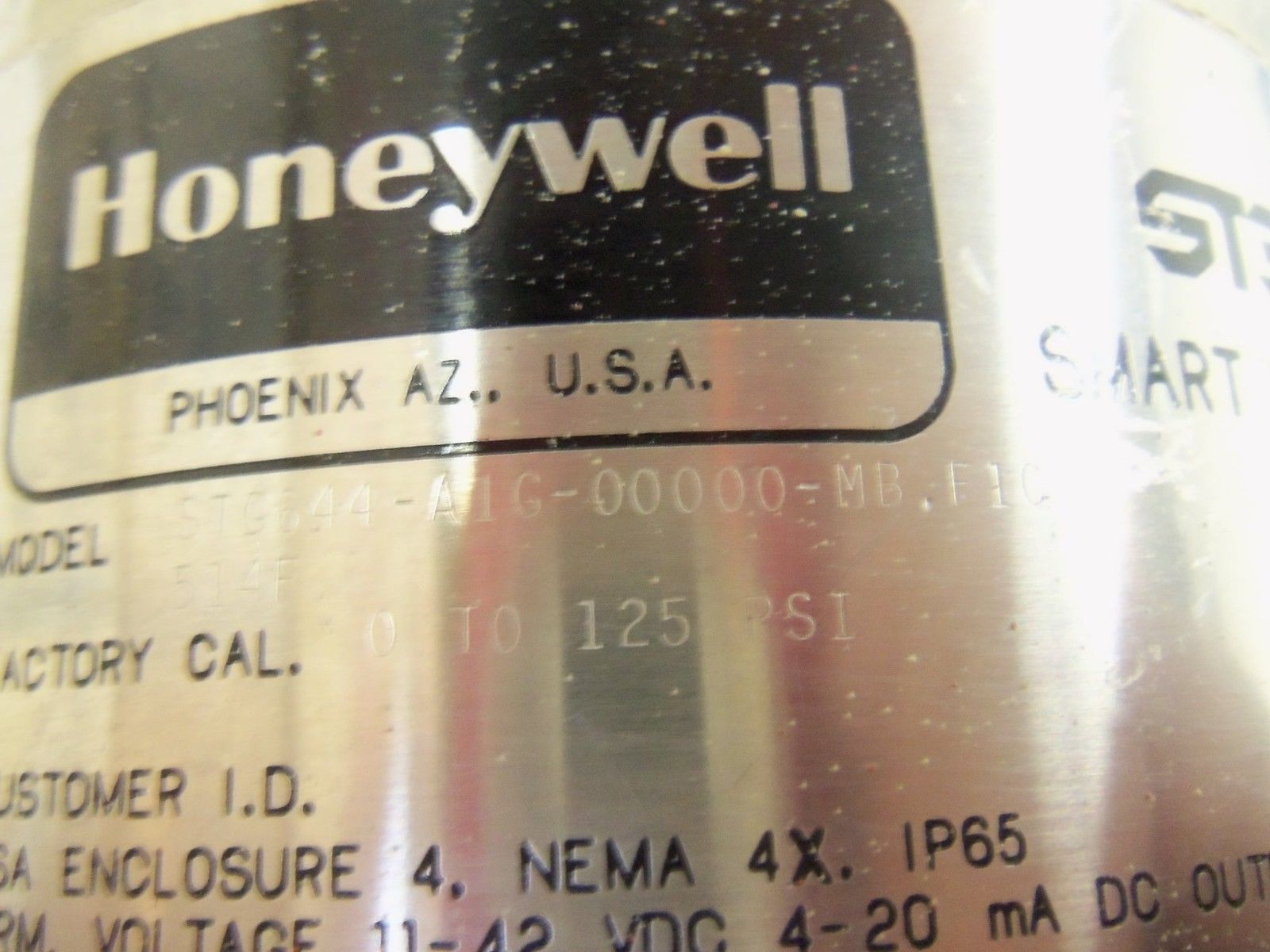 HONEYWELL STG644-A1G-00000-MB.F1C3-514F TRANSMITTER UNMP