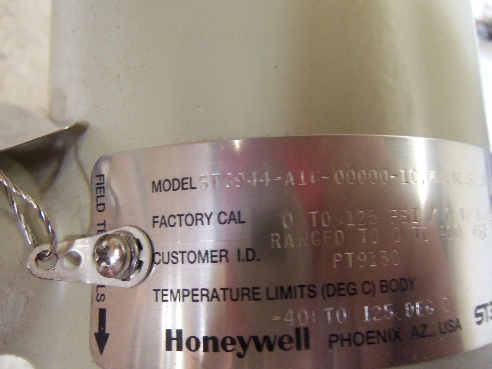 HONEYWELL STG944-A1G-00000-1C.MB.TC.S1.TG-B67P TRANSMITTER NSMP