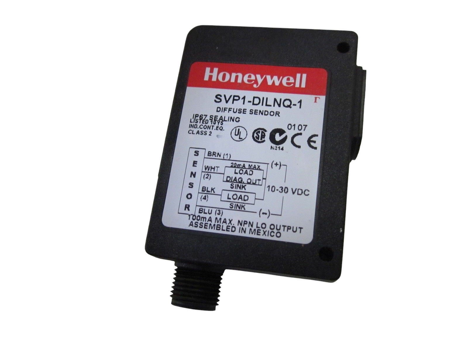 HONEYWELL SVP1-D1LNQ-1 DIFFUSE SENSOR UNMP