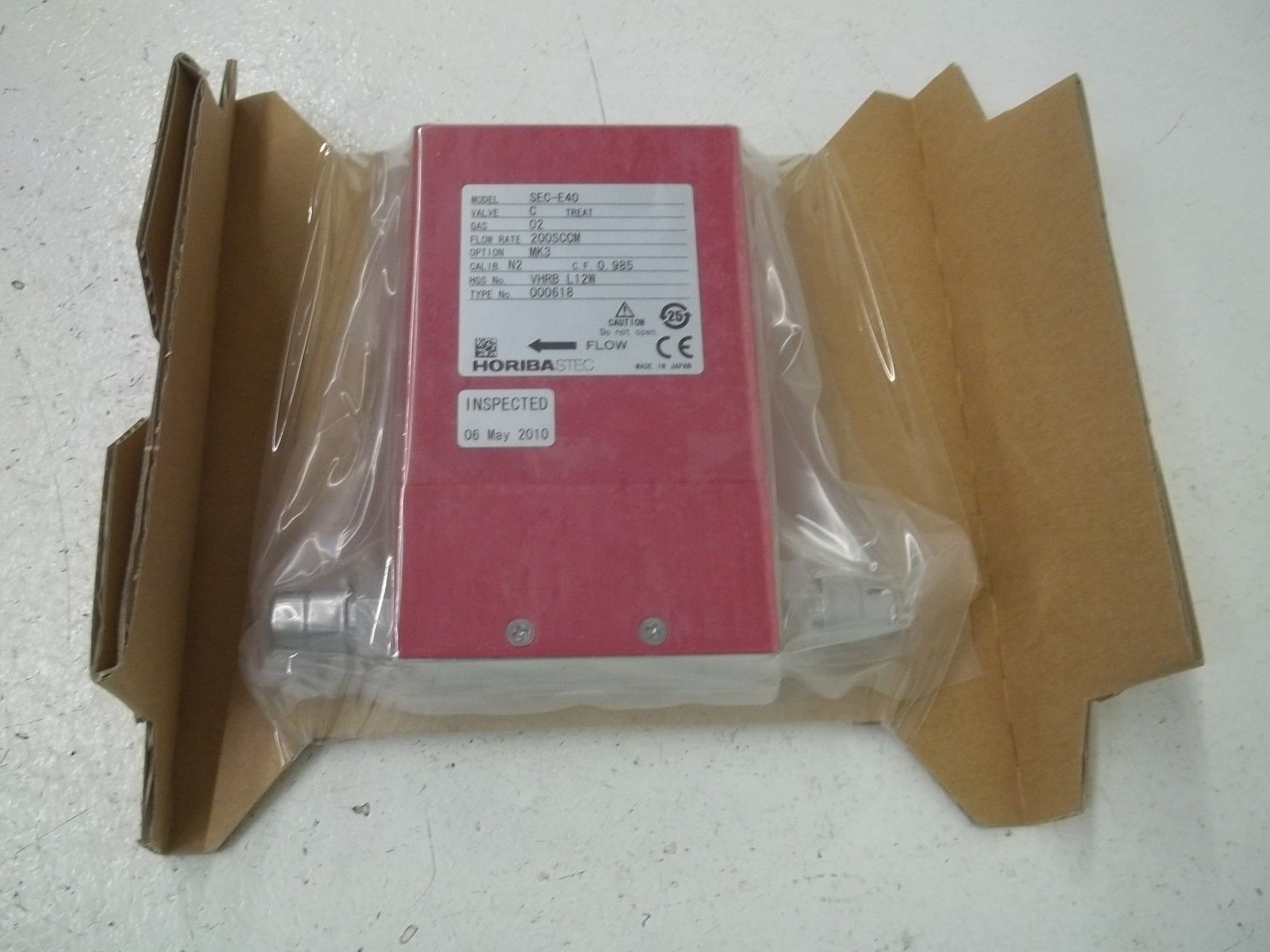HORIBA SEC-E40MK3-02-200SCCM-1/4VCR FLOW CONTROLLER NSMP