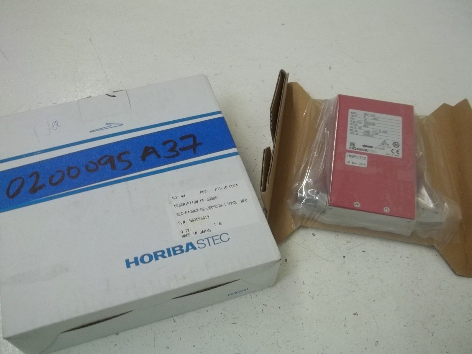 HORIBA SEC-E40MK3-02-200SCCM-1/4VCR FLOW CONTROLLER NSMP