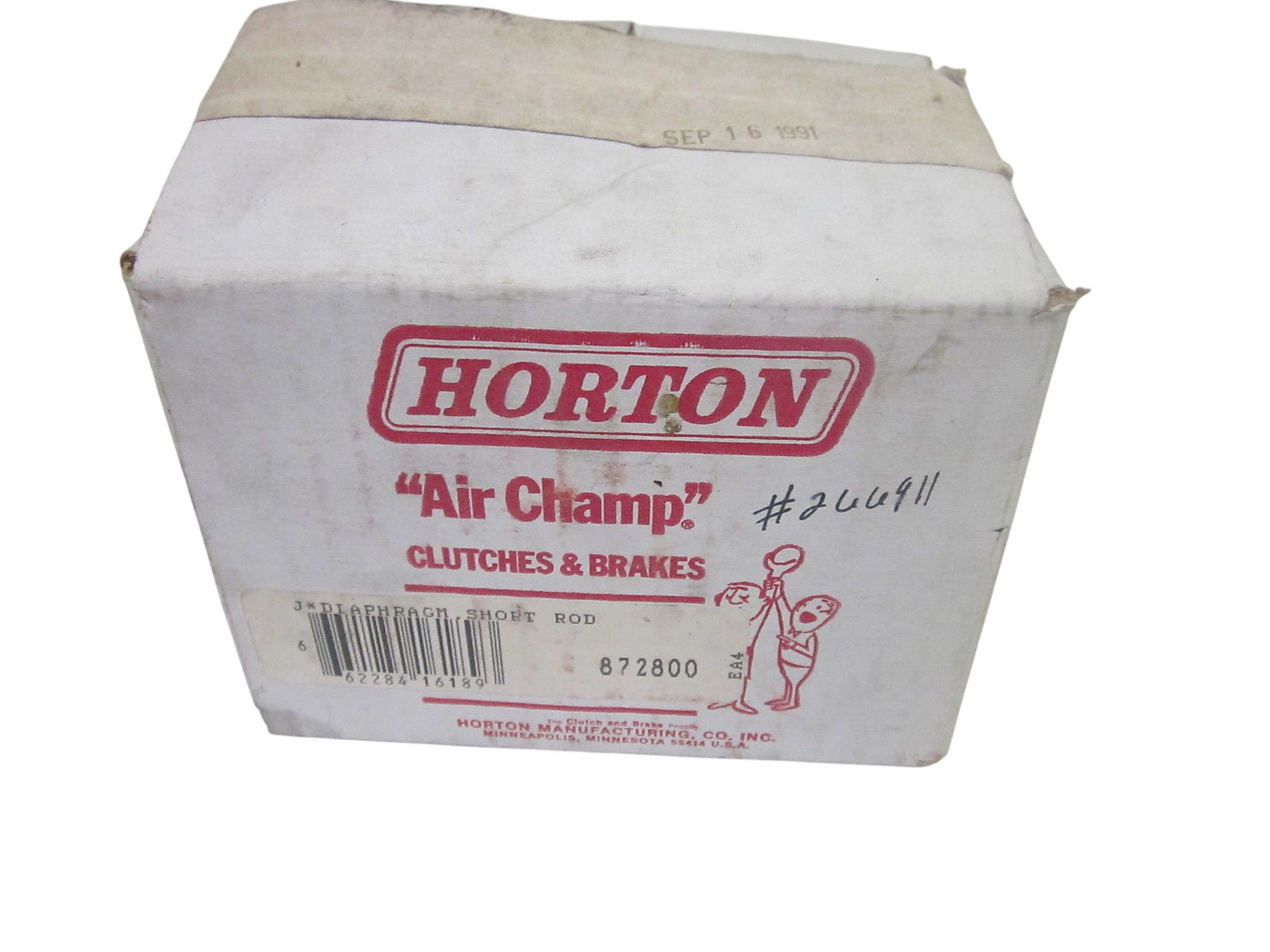 HORTON 872800 J DIAPHRAGM, SHORT ROD NSMP