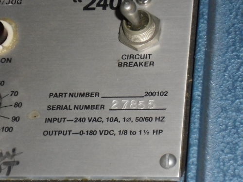HPC CYCLETROL "240"  200102 UNMP