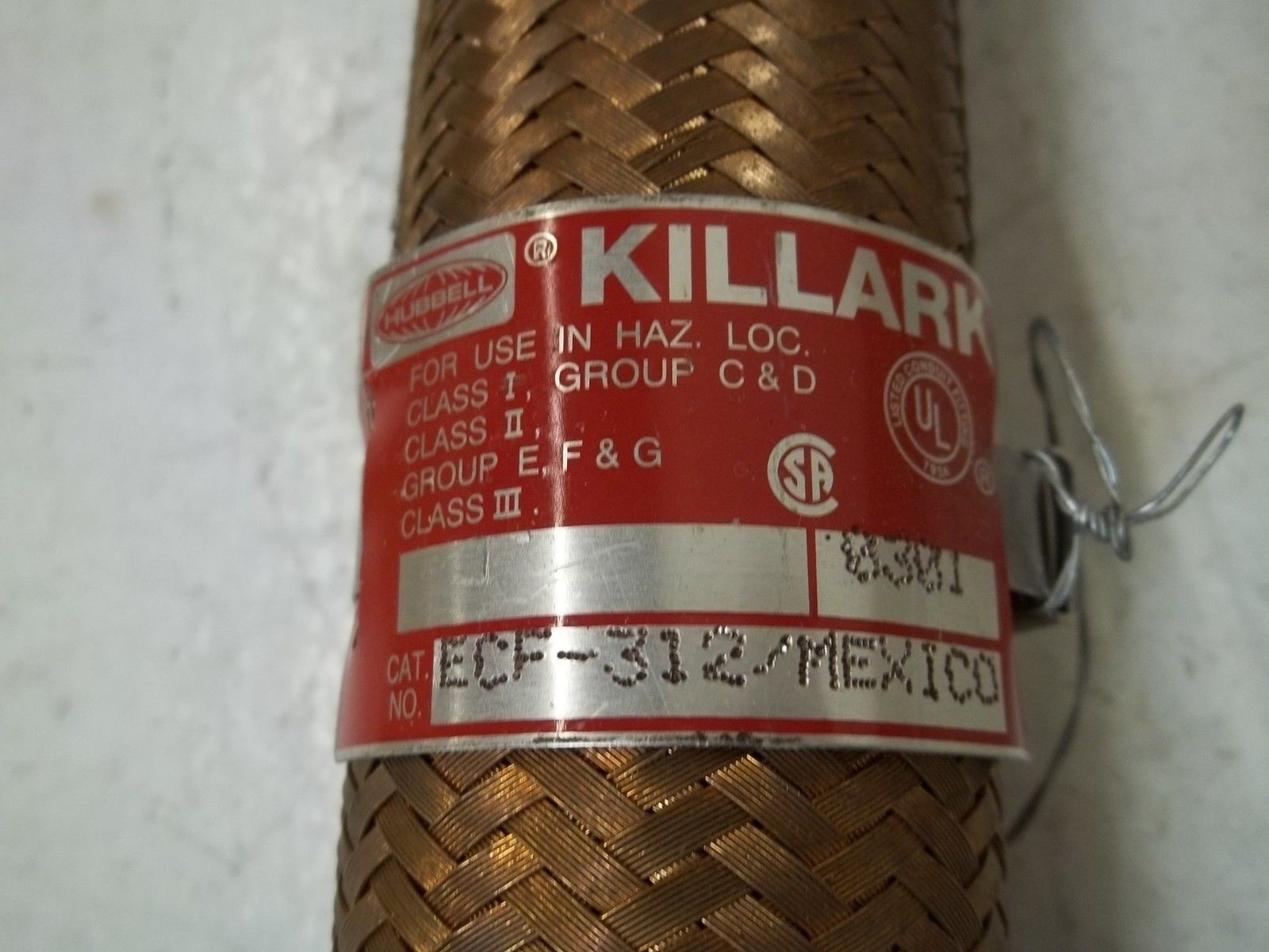 HUBBEL ECF-312 CONDUIT FITTINGS 12" LONG UNMP