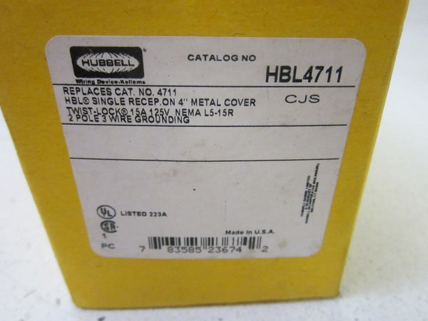 HUBBELL HBL4711 NSMP