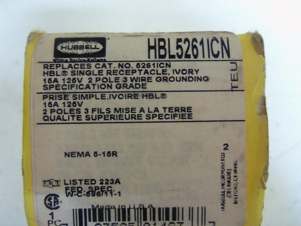 HUBBELL HBL5261ICN NSMP