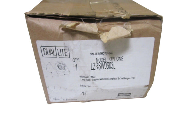 HUBBELL LZRSW0603L DUAL LITE NSMP