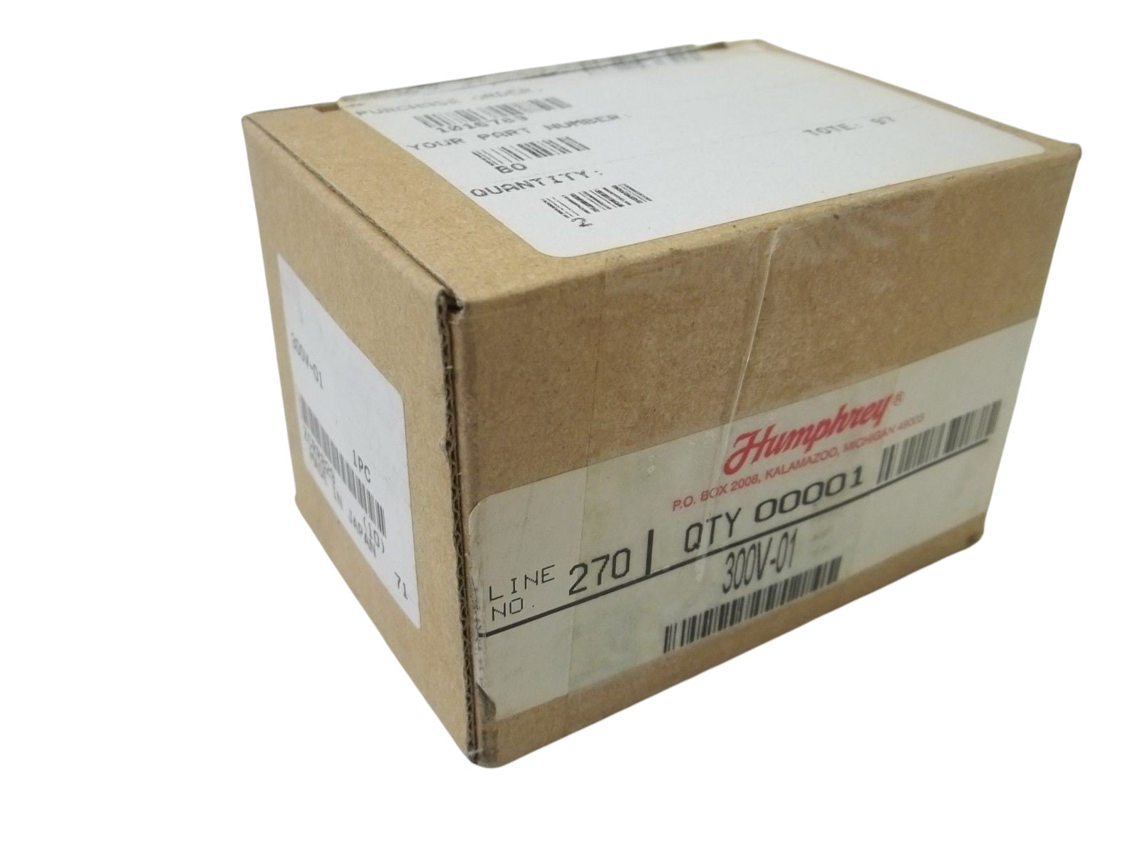 HUMPHREY 300V-01 MANUAL AIR EXHAUST VALVE NSMP