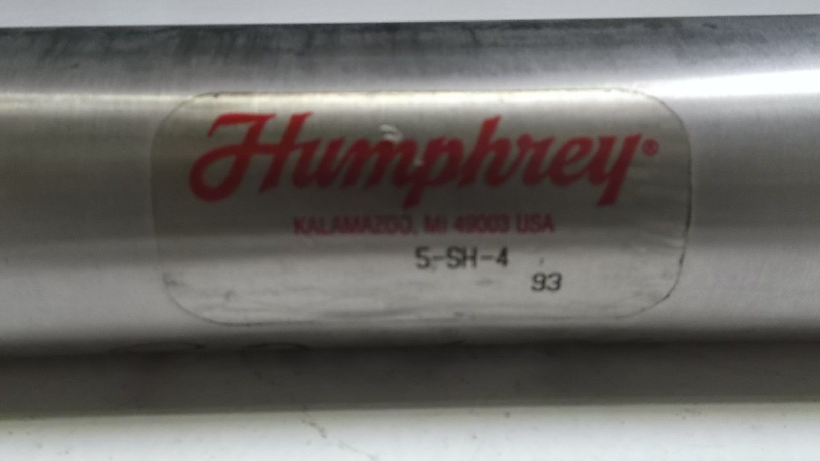 HUMPHREY CYLINDER 5-SH-4 UNMP