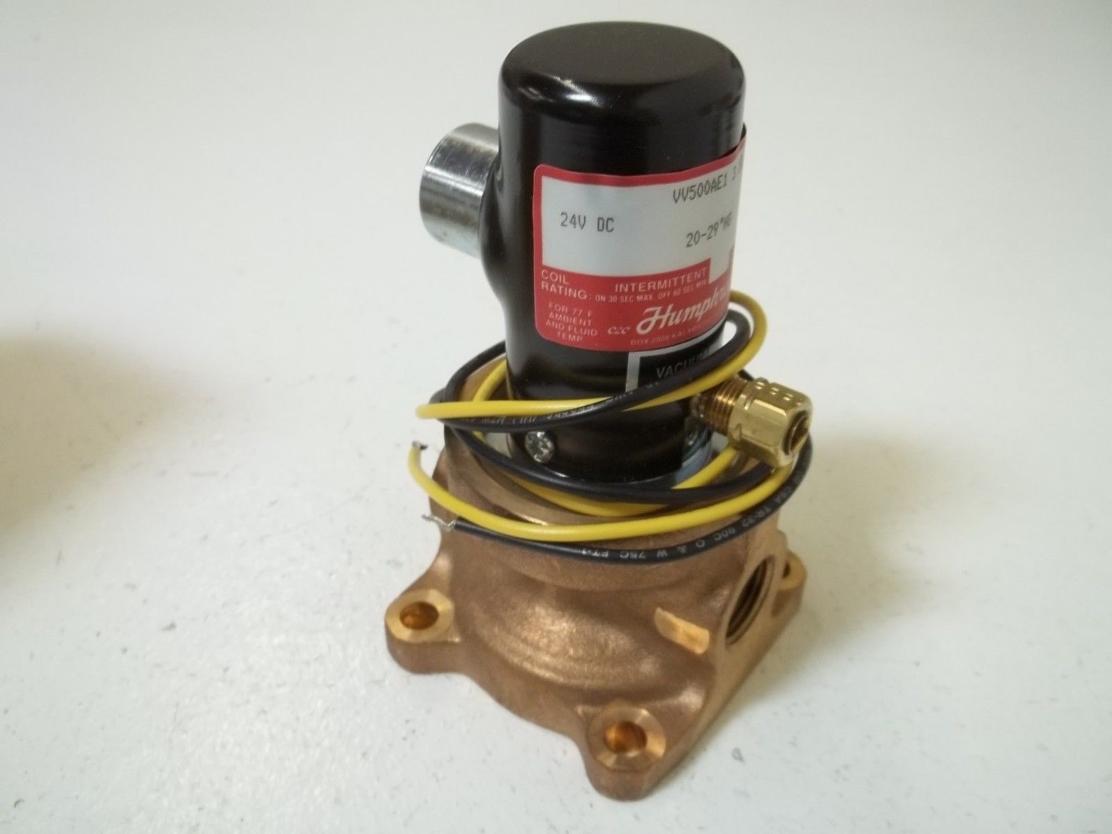 HUMPHREY VV500AE1 3 10 24V VACUUM PILOT NSMP