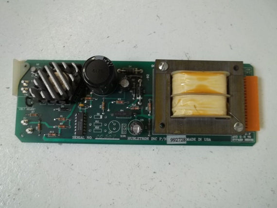 HURLETRON INC. 992728 BOARD *USED*