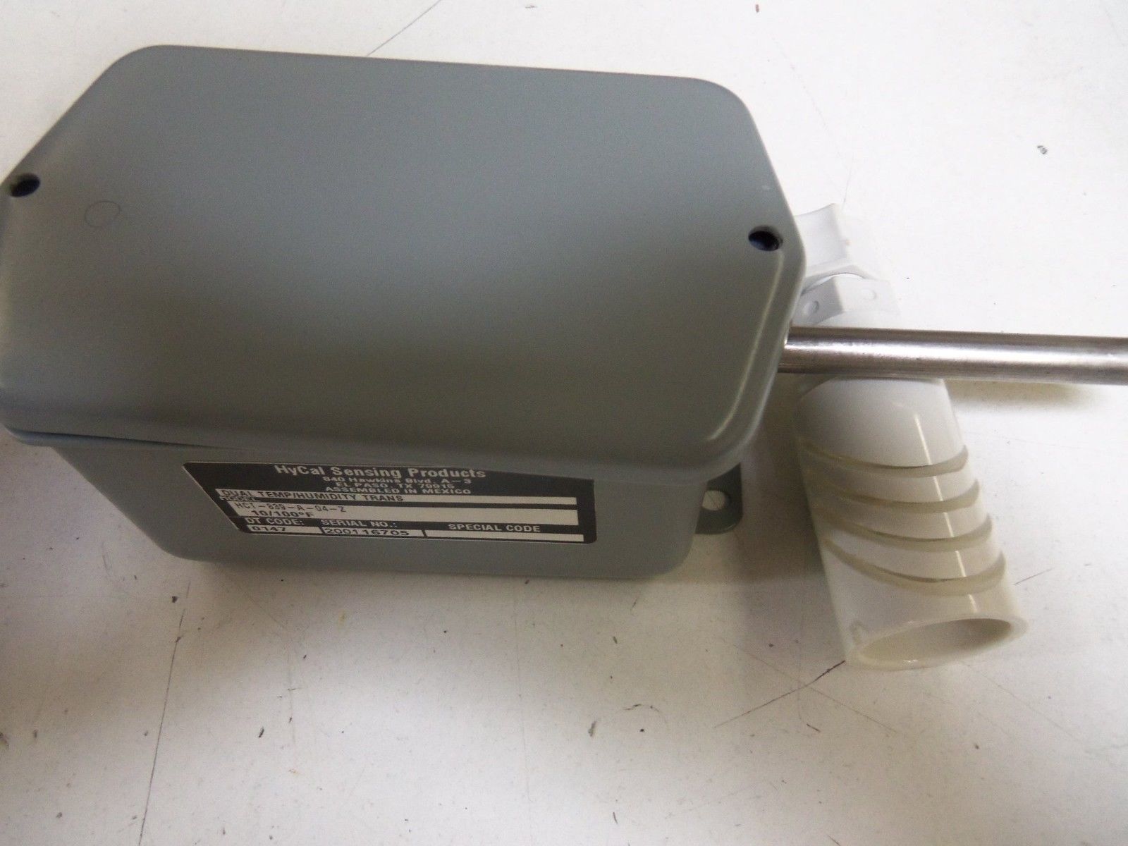 HYCAL SENSING HCT-839-A-04-Z DUAL TEMP/HUMIDITY TRANS 10/100 NSMP