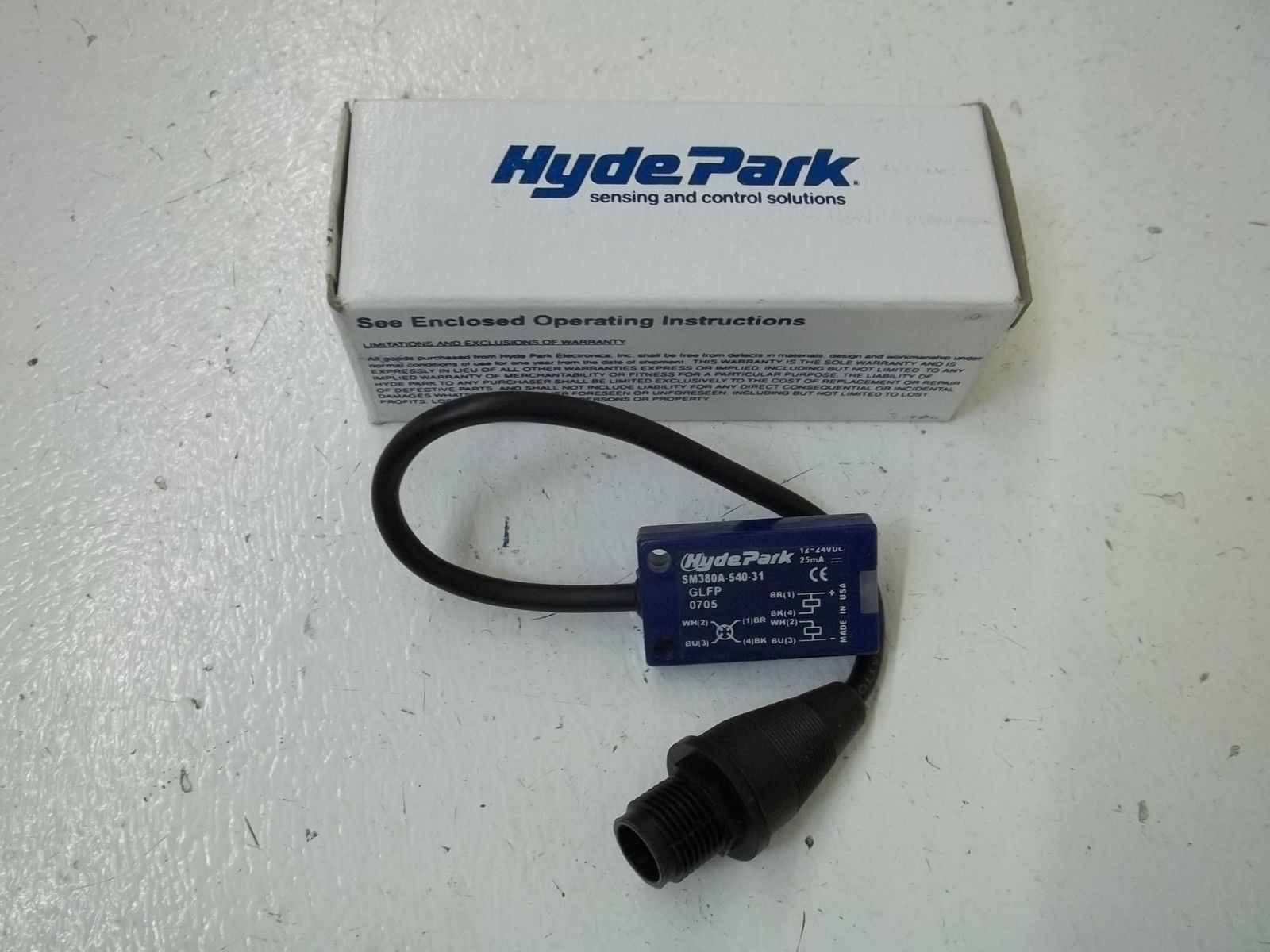 HYDE PARK SM380A-540-31GLFP PROXIMITY SENSOR NSMP