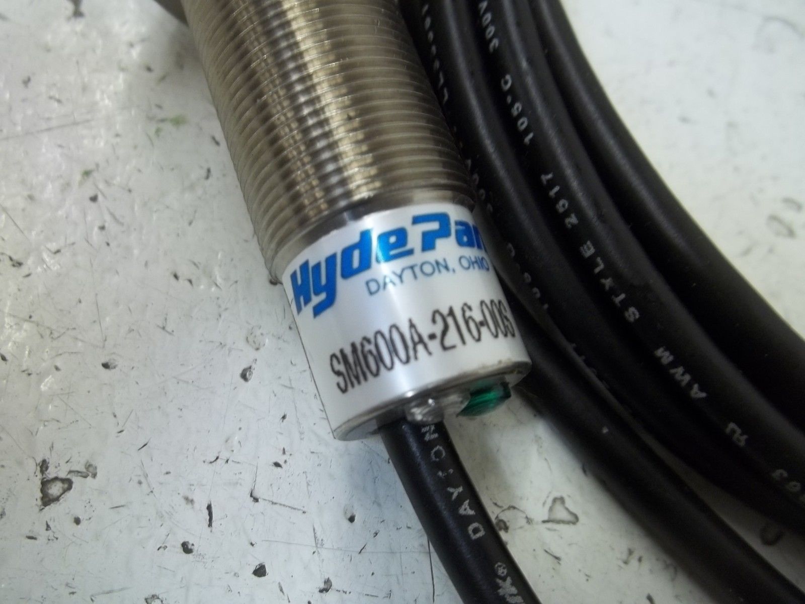 HYDE PARK SM600A-216-00S SUPERPROX ULTRASONIC PROXIMITY SENSORNSNP
