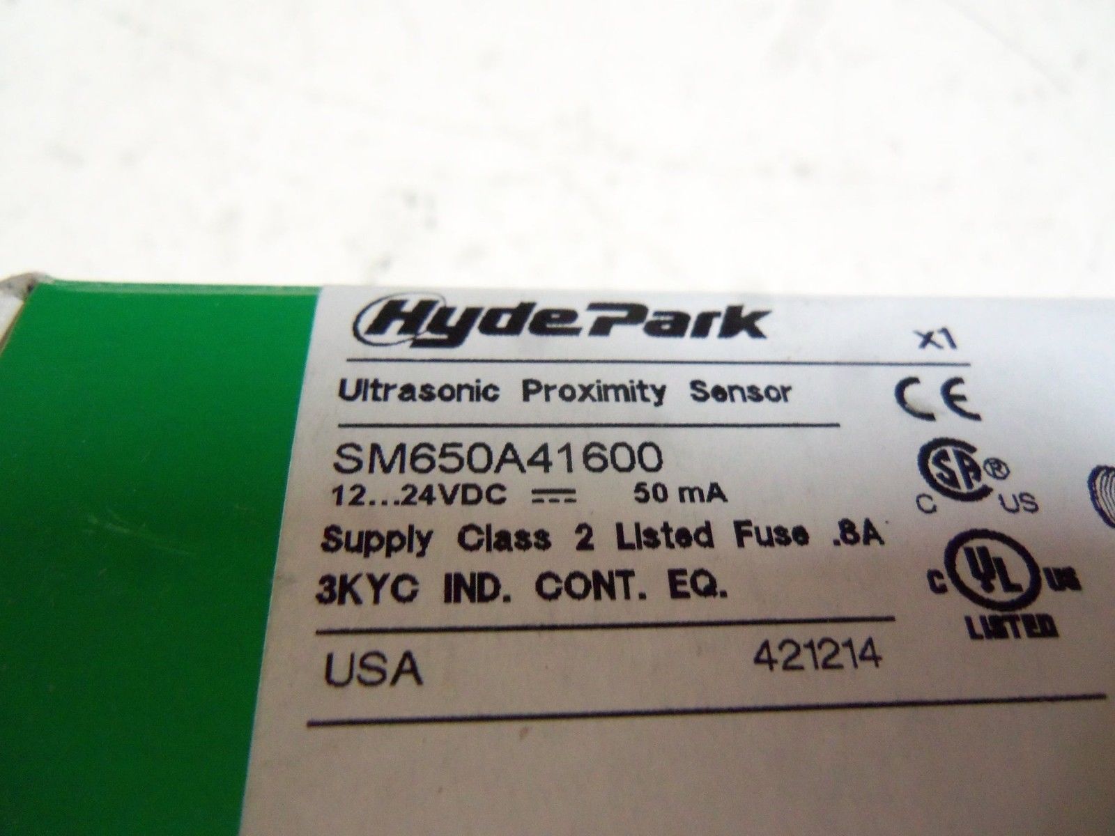 HYDEPARK SM650A-416-00 PROXIMITY SENSOR NSMP