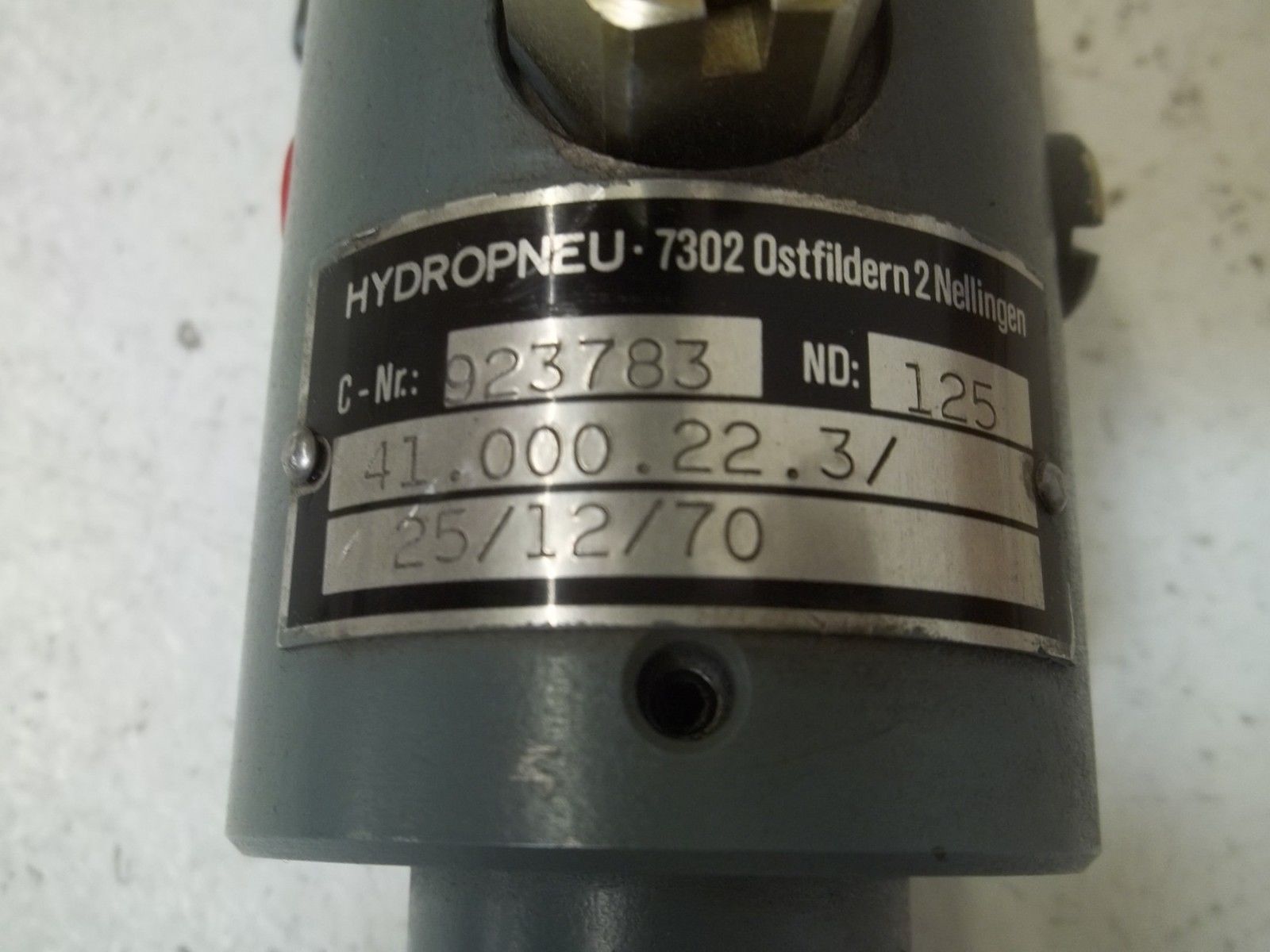 HYDROPNEU 923783 UNMP