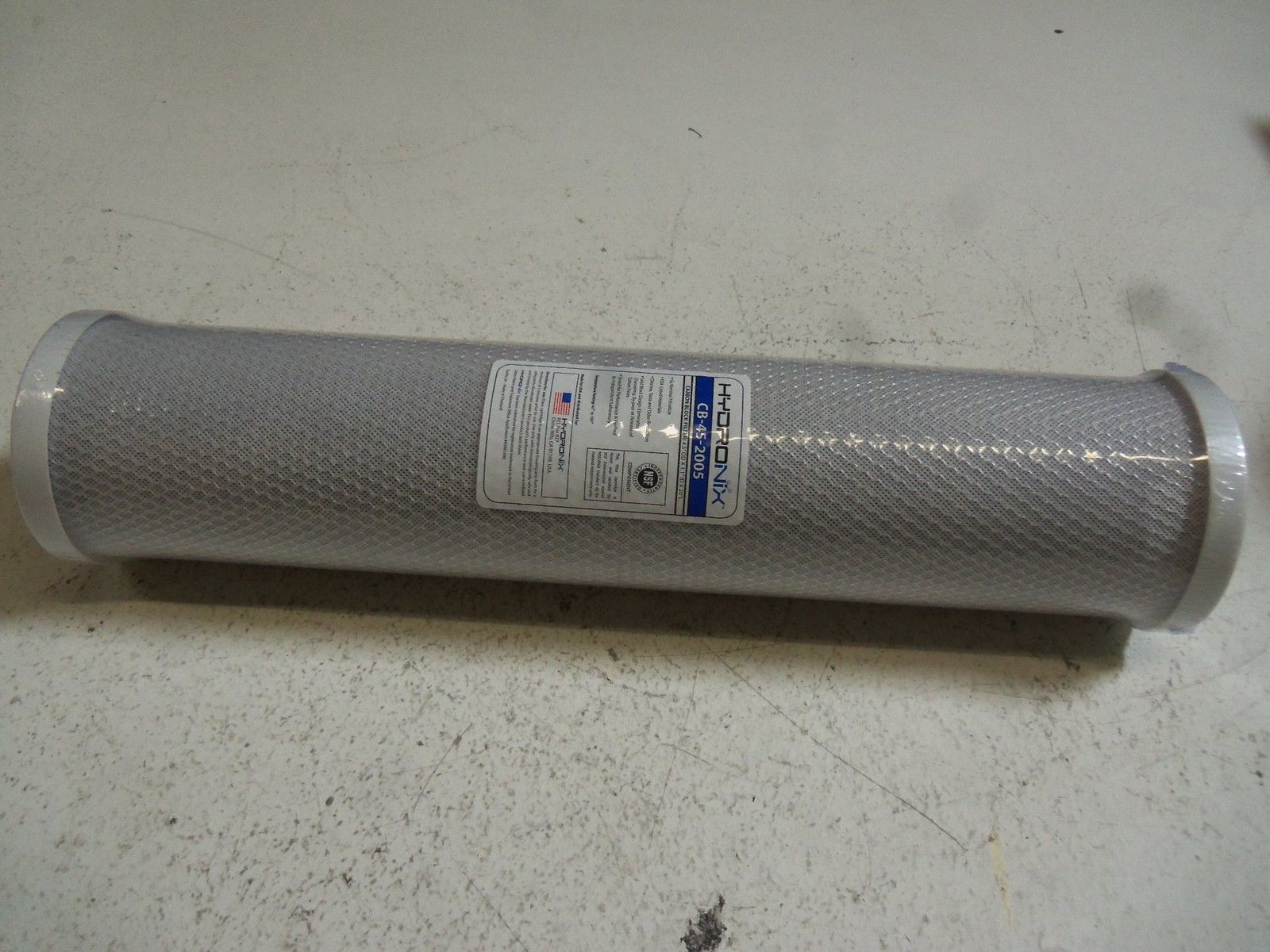 HYDROPONIX CB-45-2005 WATER FILTER NSMP