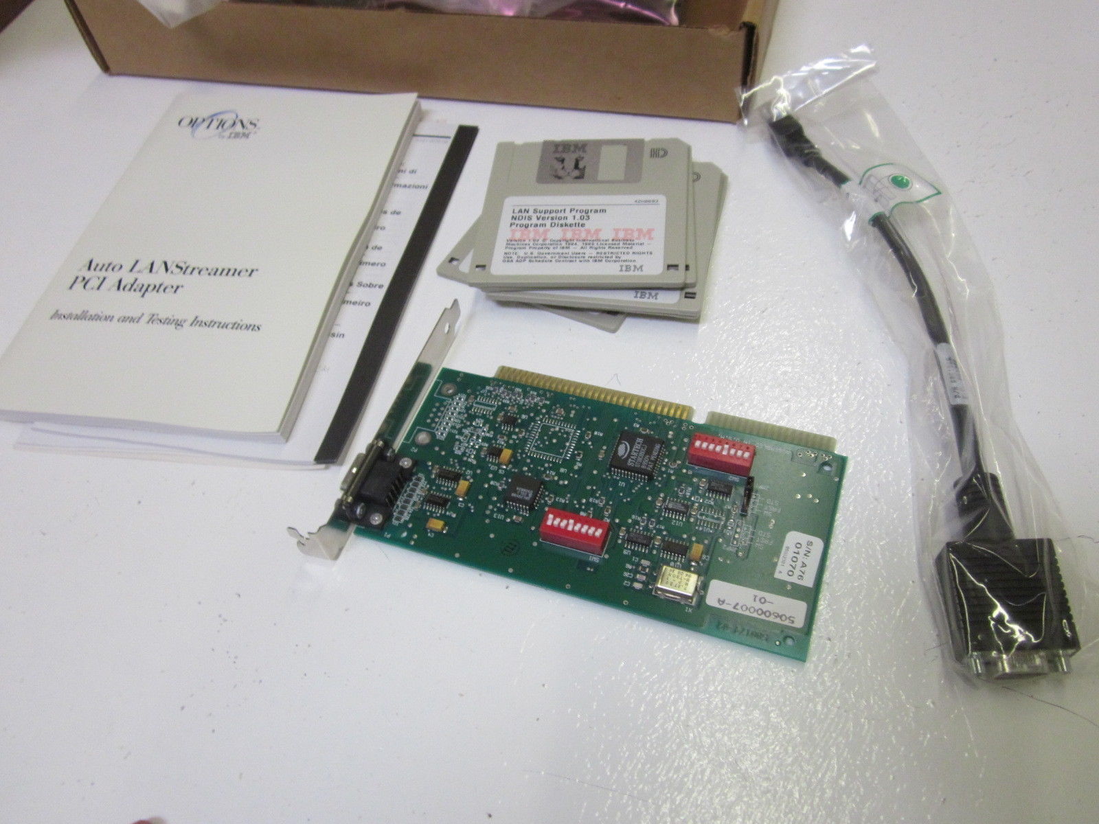 IBM 04H8095 AUTO LAN STREAMER PCI ADAPTER NSMP