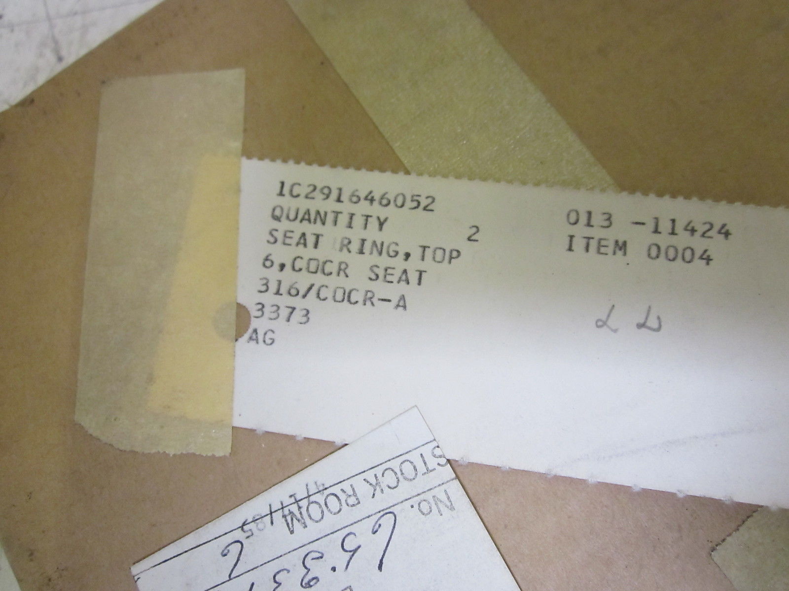 IC291646052 SEAL RING UNMP