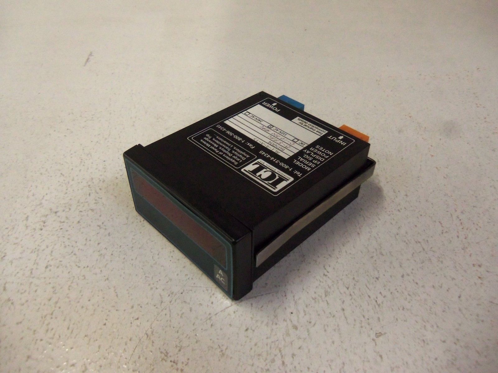 ICL PANEL METER ACI-4-A-15 UNMP