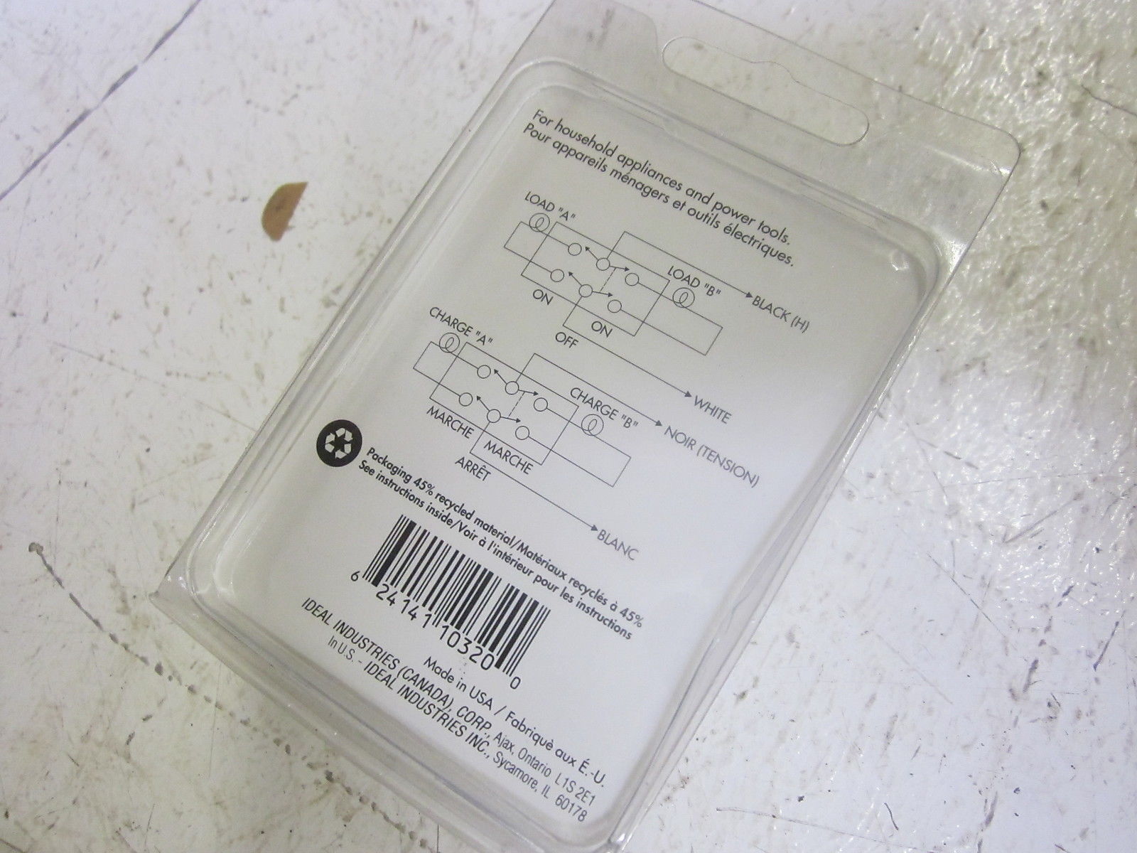 IDEAL 10-320 SWITCH 125VAC NSMP