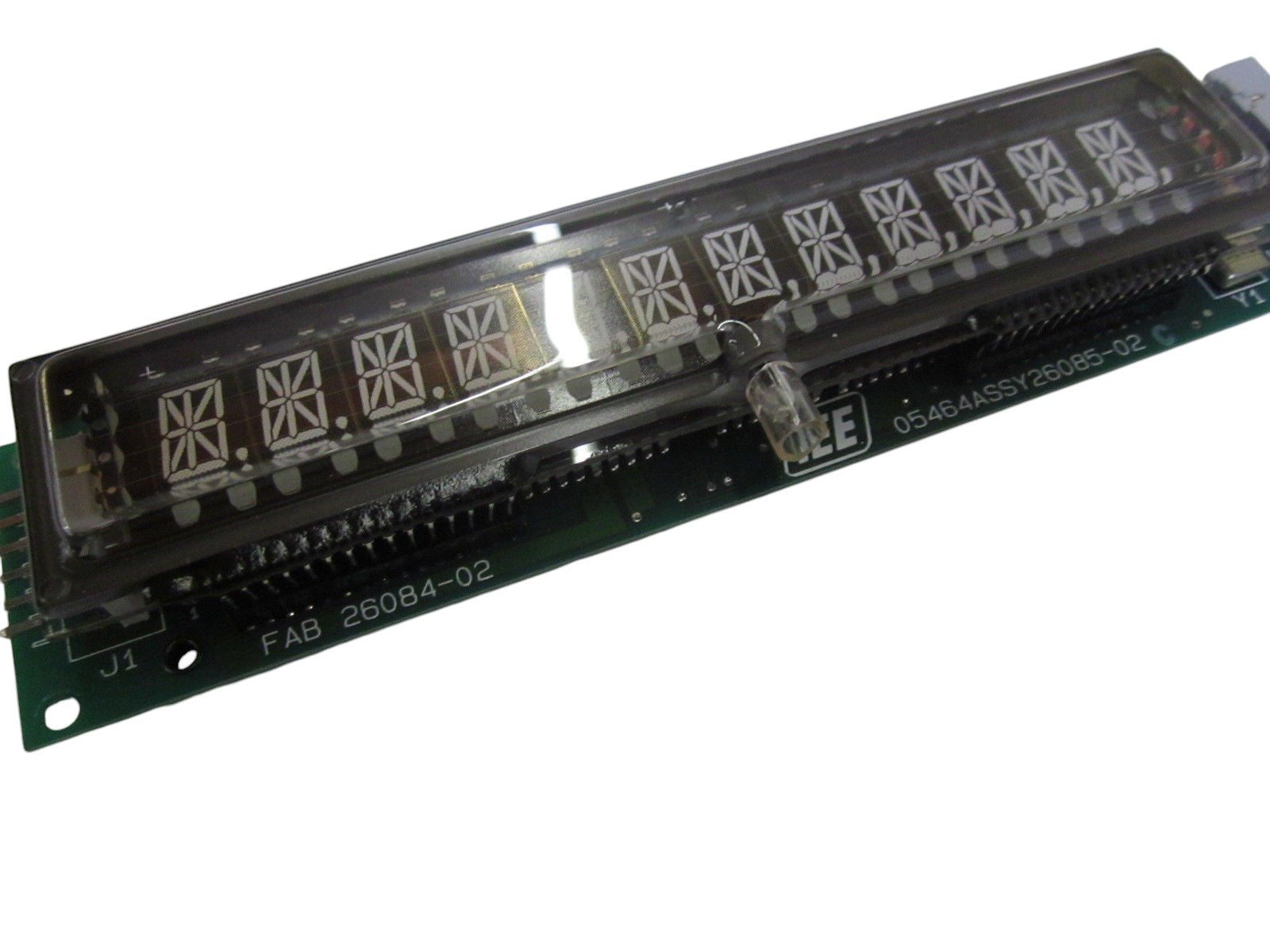 IEE 03700-02-012 ALAPAHNUMERIC FLOURESCENT DISPLAY UNMP
