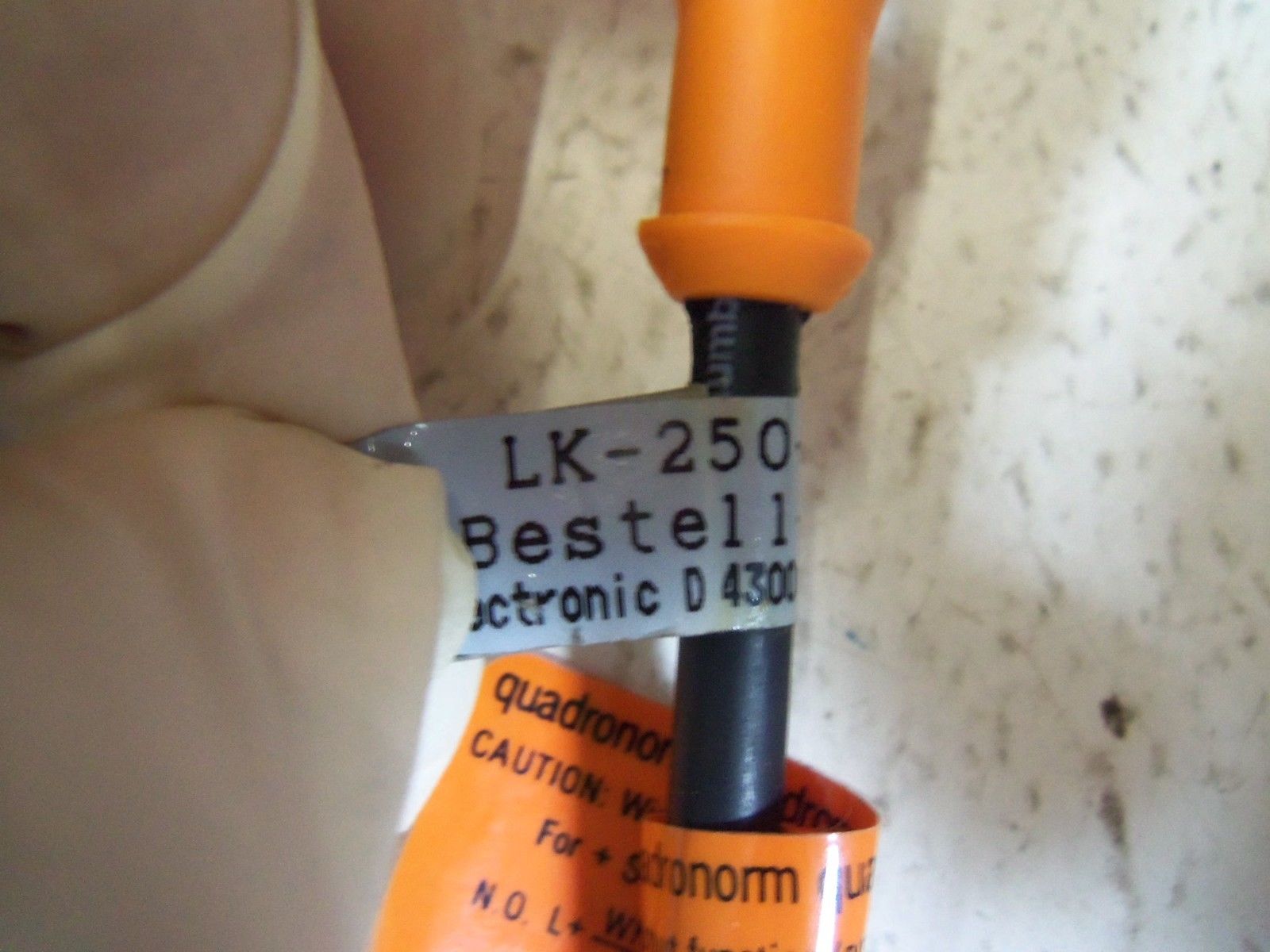 IFM ELECTRIC LK-250-IRF/PU CORDSET 5PIN  UNMP