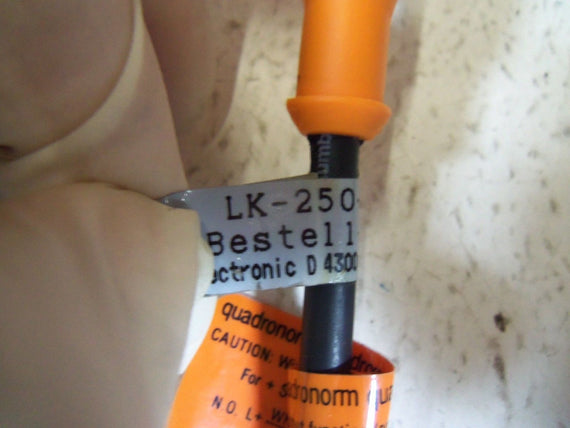 IFM ELECTRIC LK-250-IRF/PU CORDSET 5PIN  *USED*