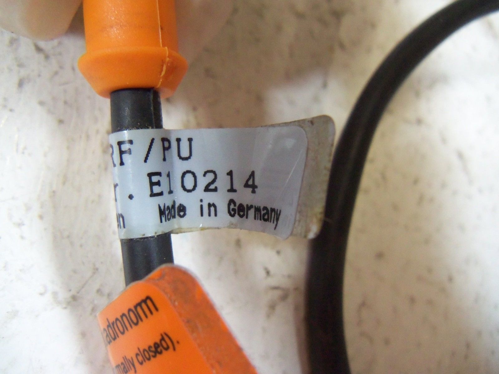 IFM ELECTRIC LK-250-IRF/PU CORDSET 5PIN  UNMP