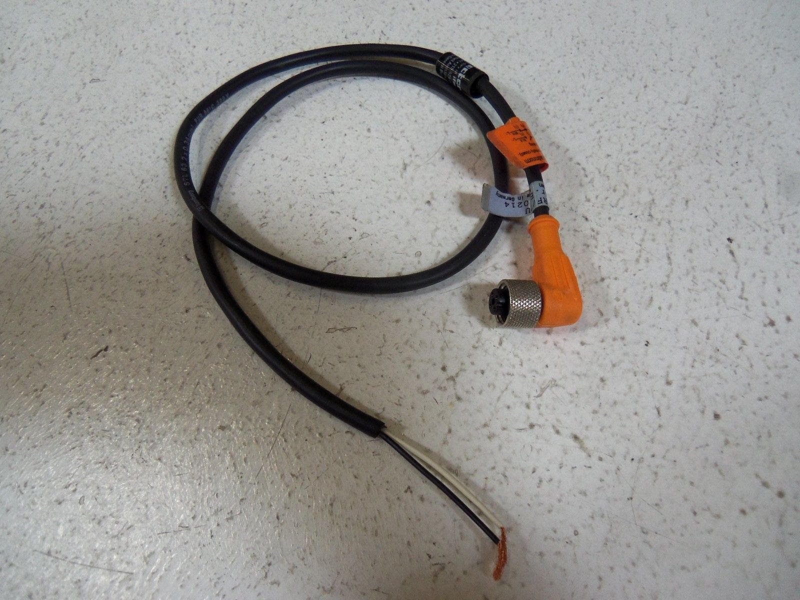 IFM ELECTRIC LK-250-IRF/PU CORDSET 5PIN  UNMP
