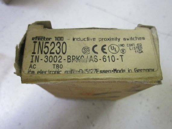 IFM IN5230 *NEW IN BOX*