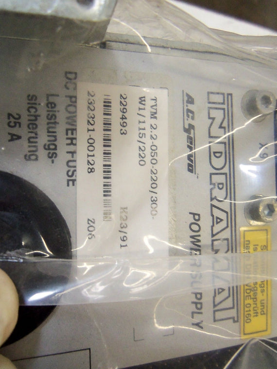 INDRAMART TVM2.2-050-220/300-W1/115/220V *USED*