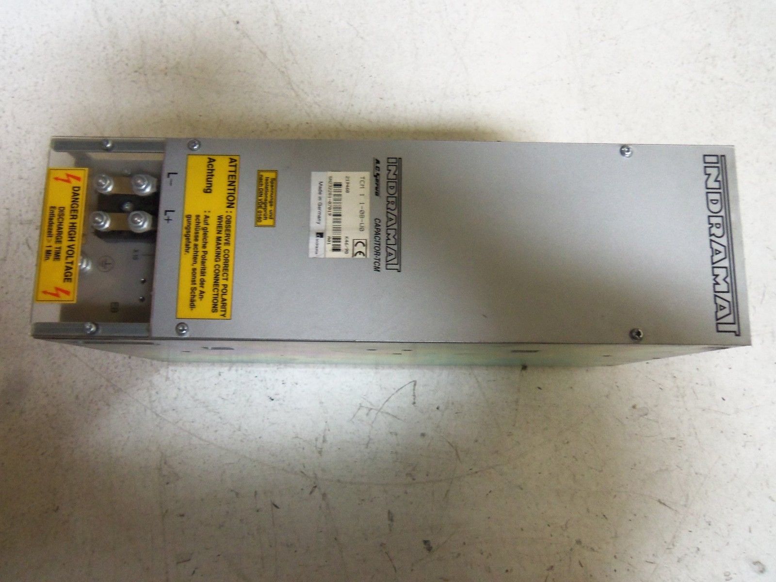 INDRAMAT TCM1.1-08-W0 SERVO DRIVE NSNP