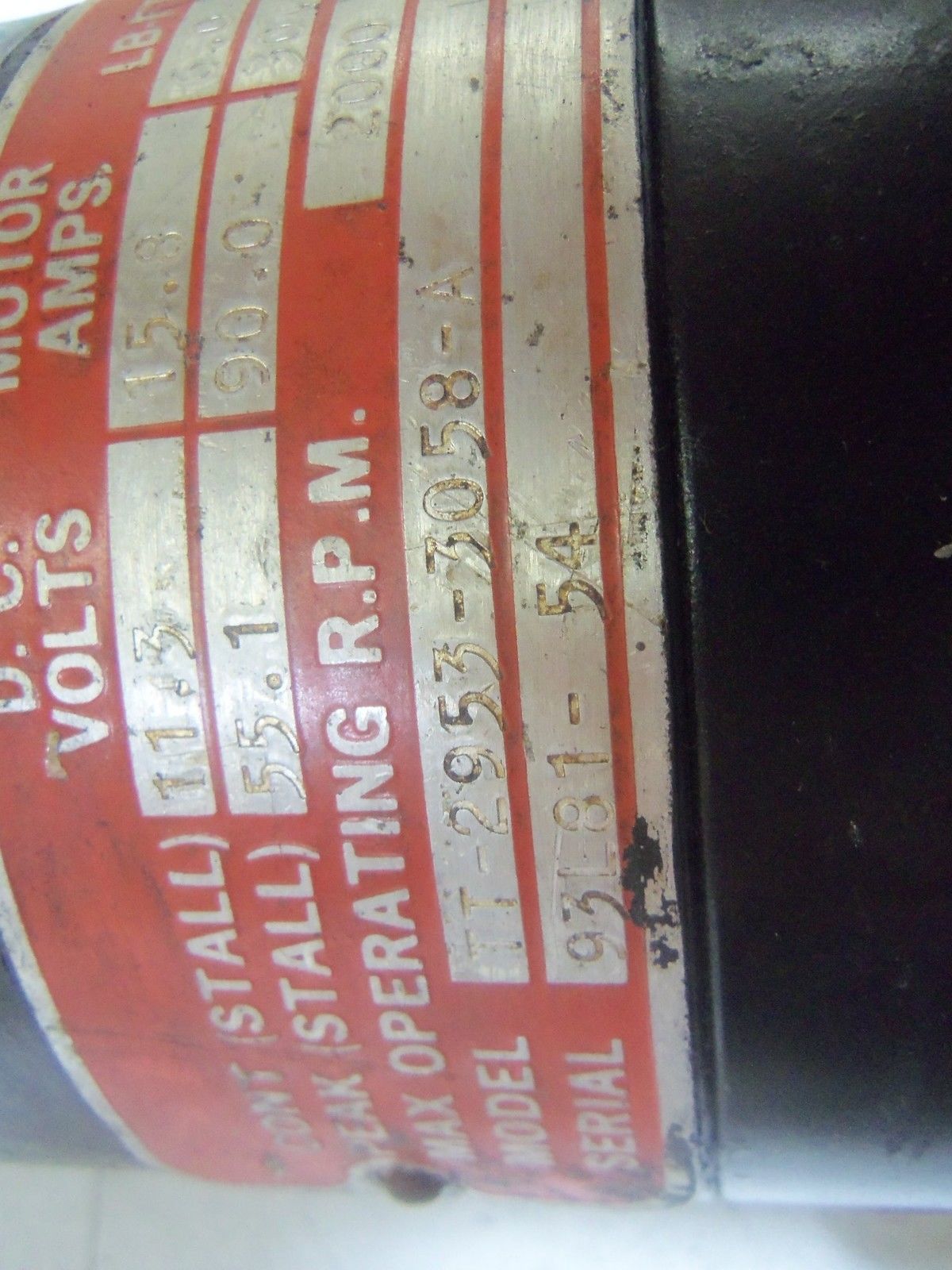 DRIVES TT-2953-3058-A UNMP